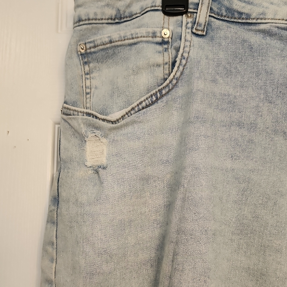 Size 21 Junior No Boundaries Light Blue Denim - Picture 4 of 14